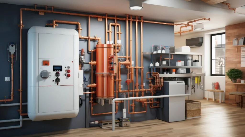 Keeping Homes Toasty from Boiler System In Basement.